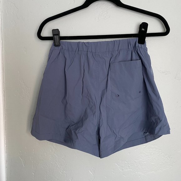 MWL Hiking Shorts w/ belt, blue Sz S - Picture 4 of 5